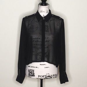 Women’s sheer blouse